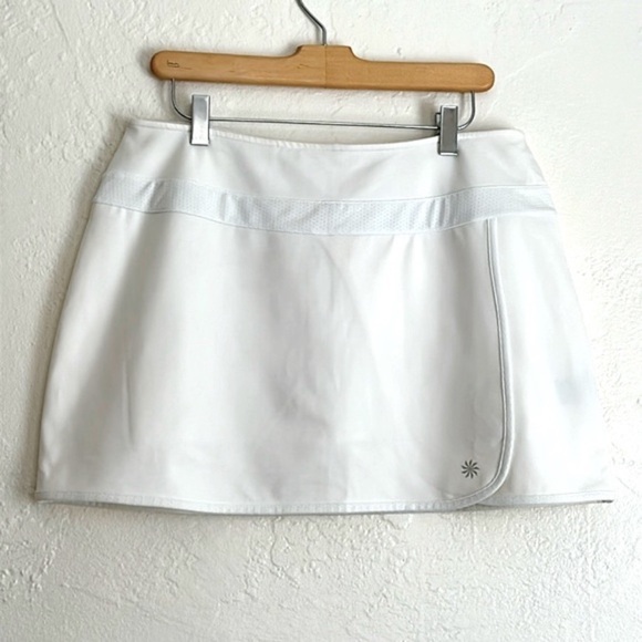 White Athleta Skort Mini Tennis Skirt - Picture 6 of 9